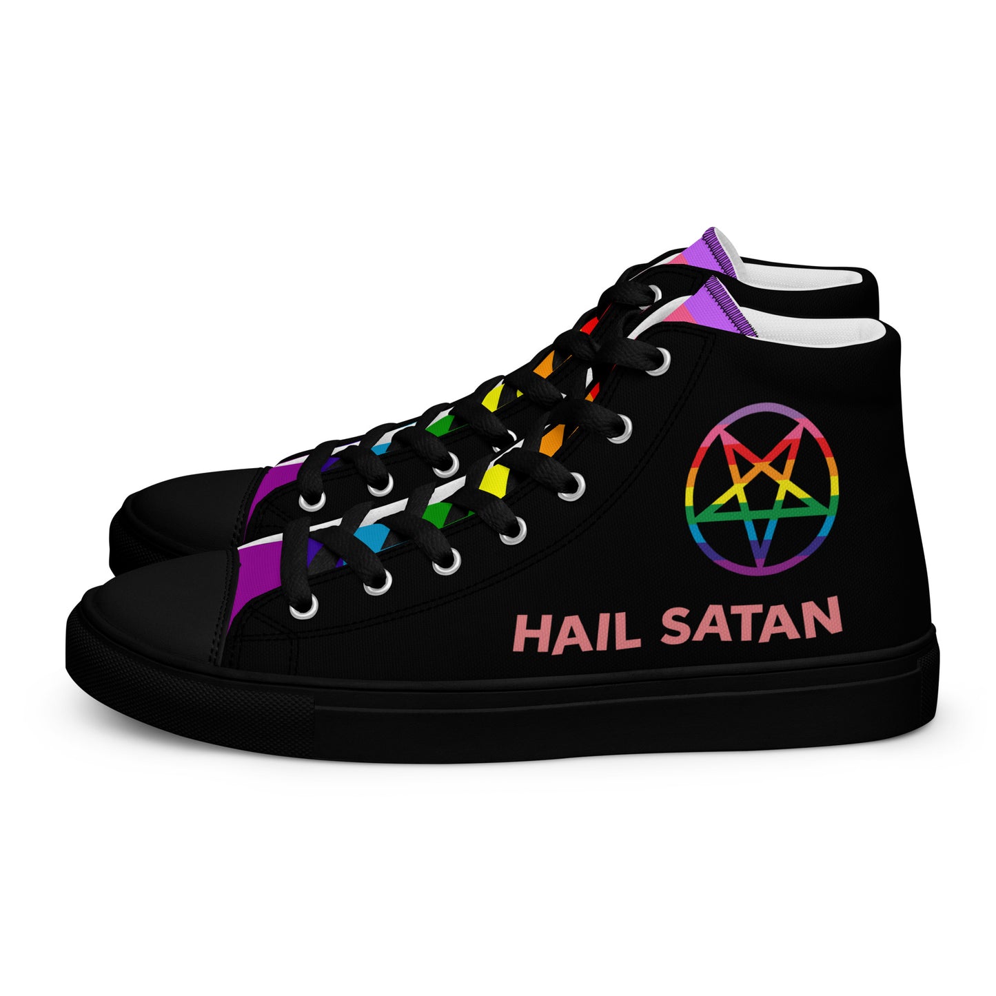 Satanic Pride Men's High Tops