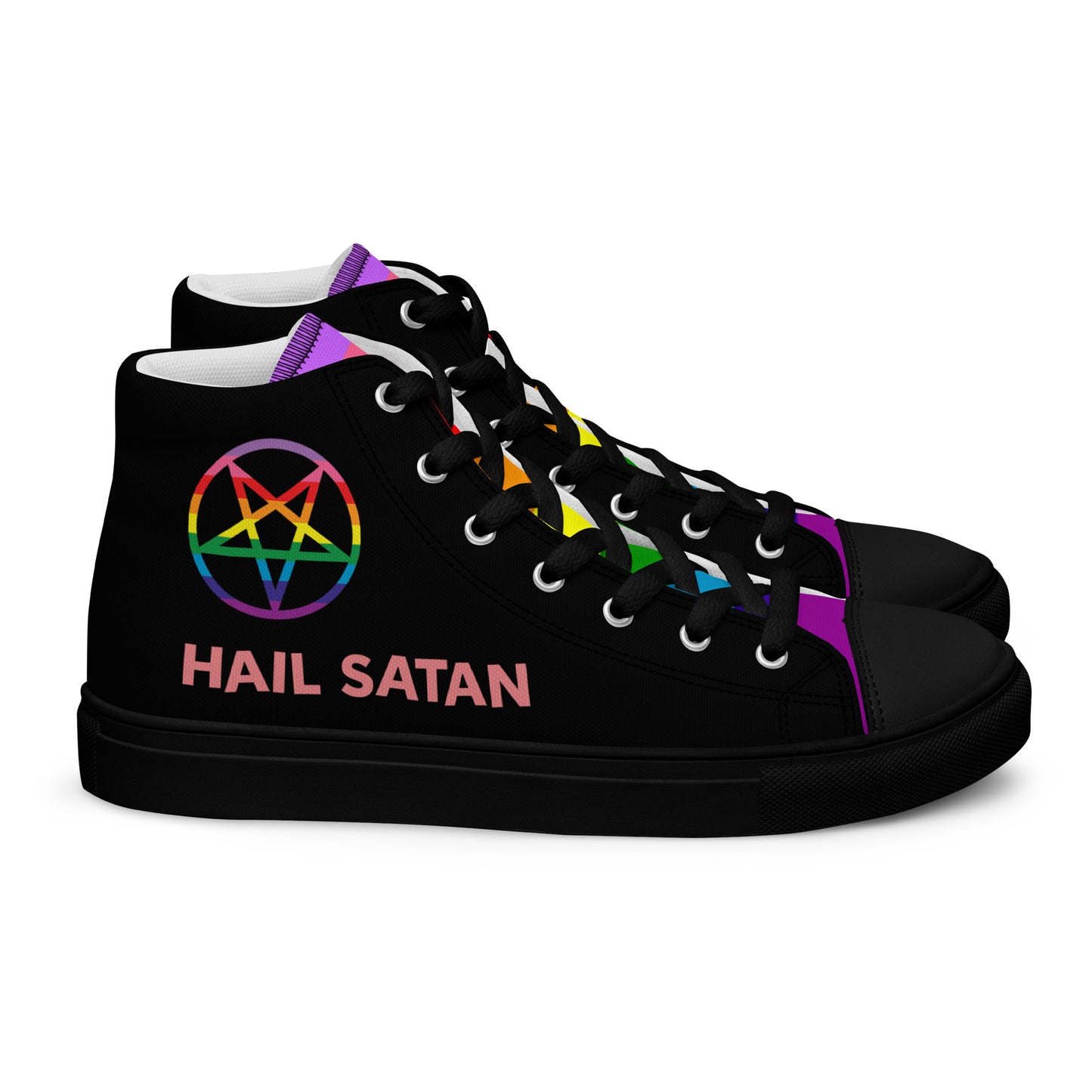 Satanic Pride Men's High Tops