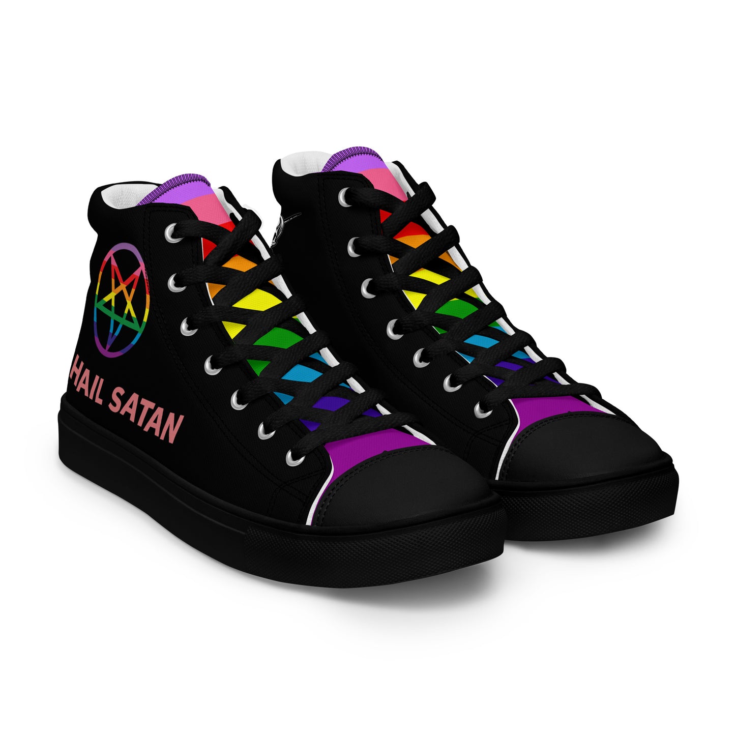 Satanic Pride Men's High Tops