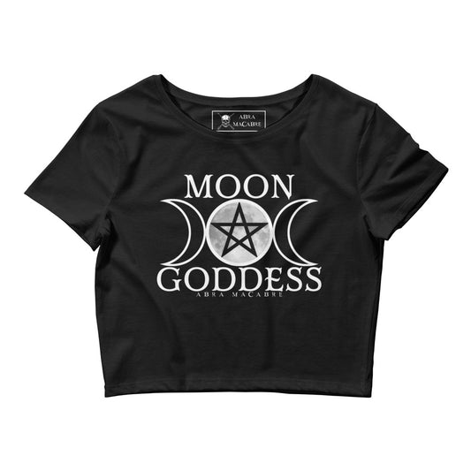 Moon Goddess crop tee