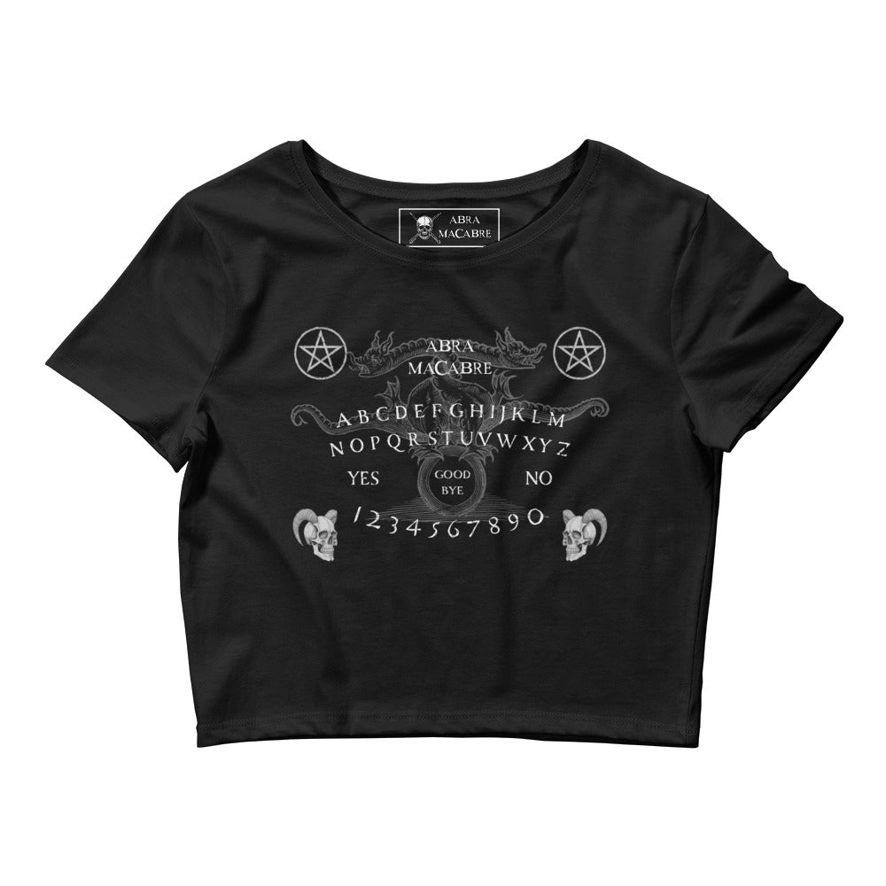 Ouija crop tee